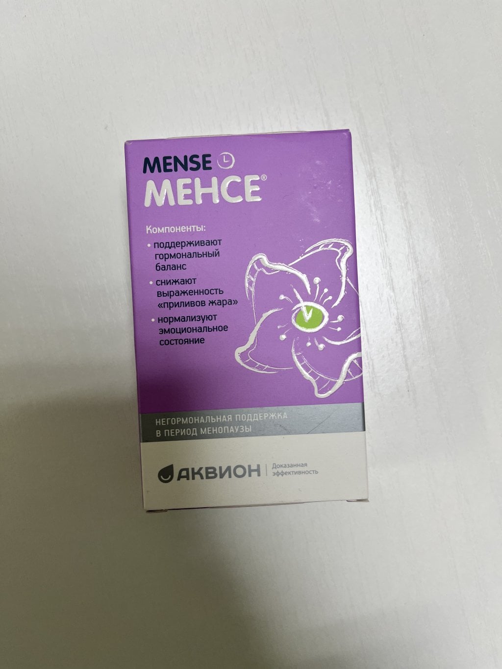Менсе - Комплекс с фитоэстрогенами спас меня от приливов и постоянных мигреней