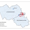 карта субъектов РФ