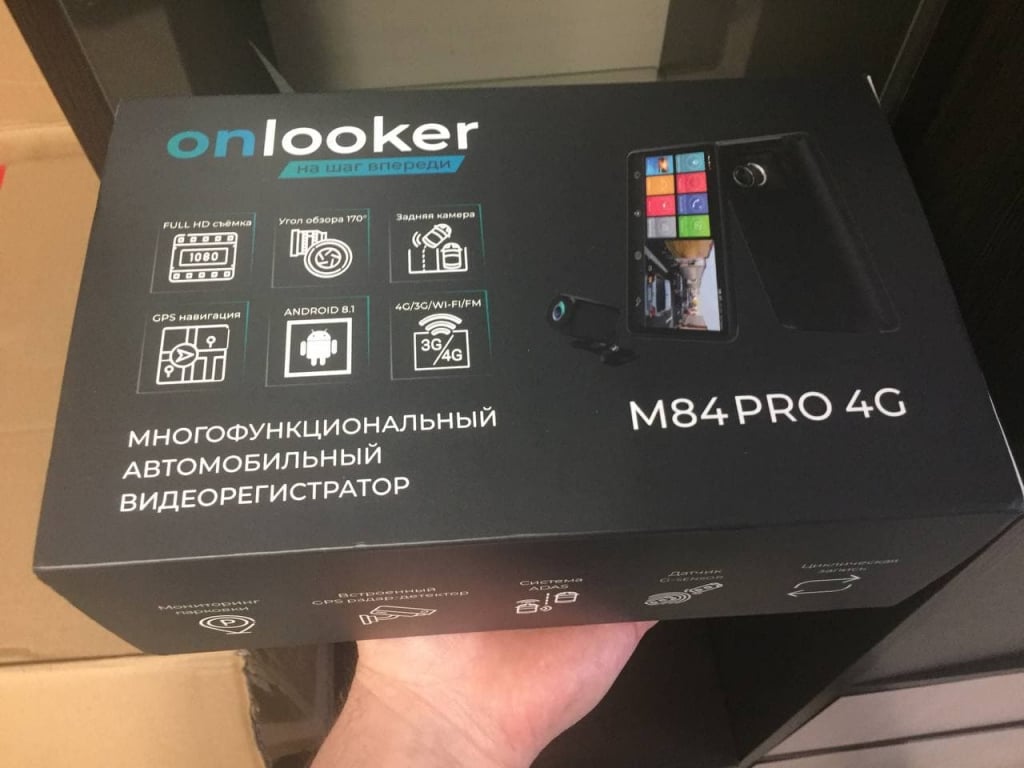 Видеорегистратор Onlooker M84 Pro - Отличный помощник на дорогах