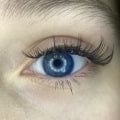 Оттеночные сине голубые линзы Marquise solo blue